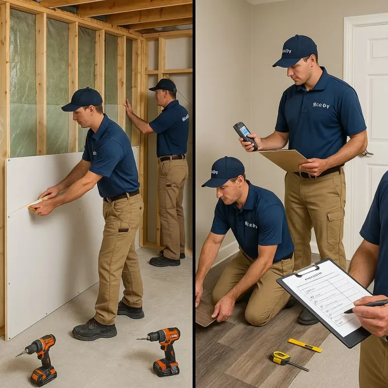 Repairs and Reconstruction process in Emmons County, ND