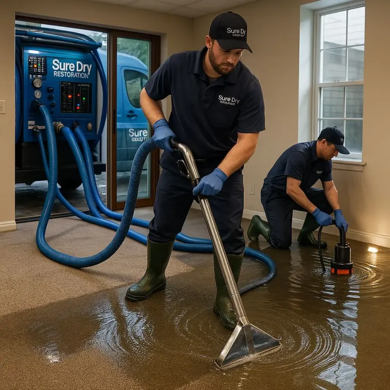 Water Extraction and Removal process in Emmons County, ND